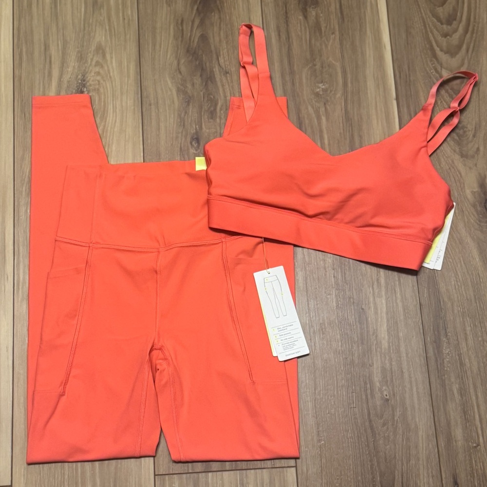 NWT All in Motion 2 piece set Women’s Small  Leggings Ultra High Rise